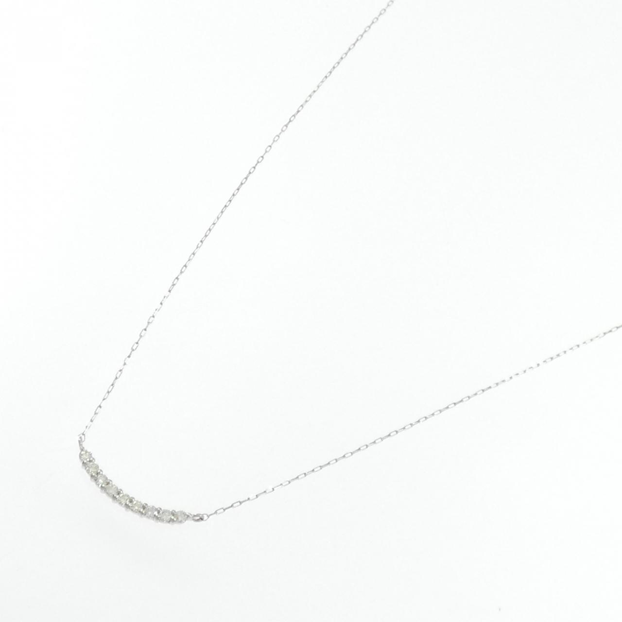 【新品】PT900 ダイヤモンド ネックレス 0.10CT