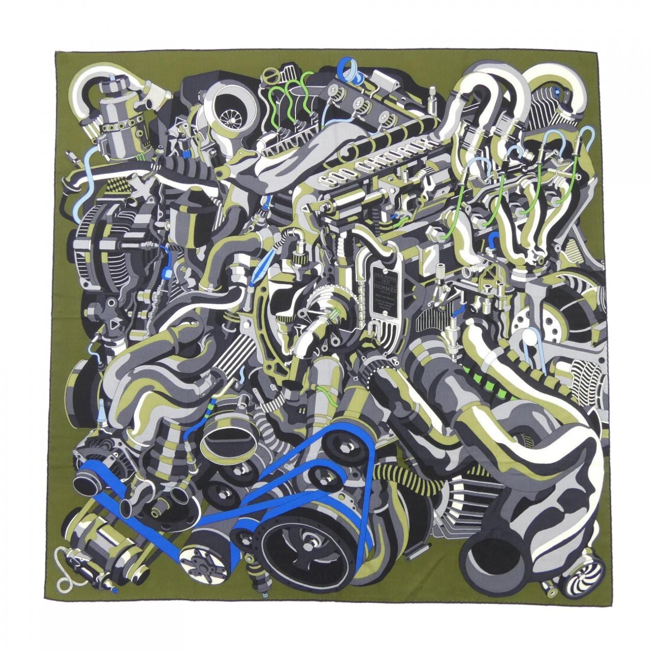 エルメス HERMES 600 CHEVAUX カレジェアン140. ショール