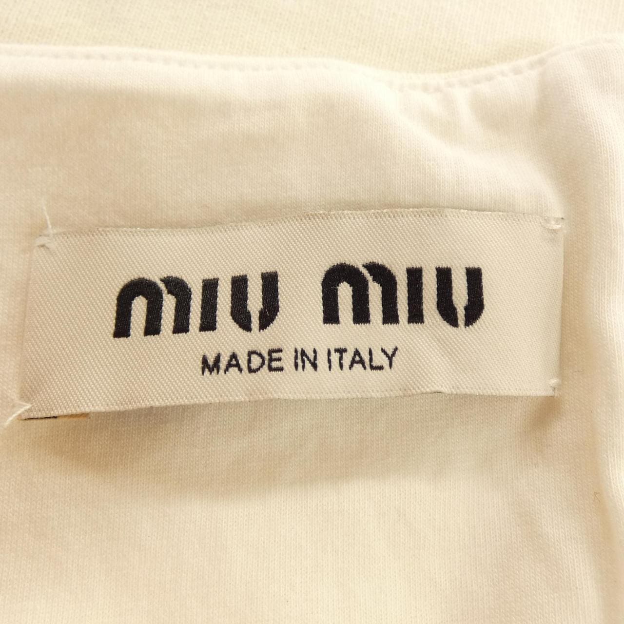 ミュウミュウ MIU MIU ジャージー ミニドレス MF6408 SOOO 1965 ワンピース