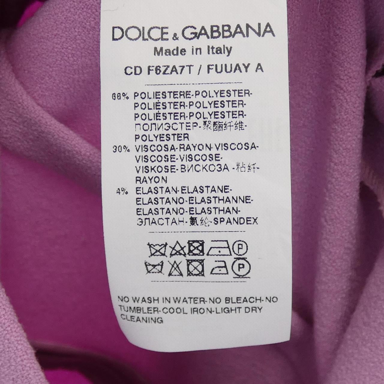 ドルチェアンドガッバーナ DOLCE&GABBANA ワンピース