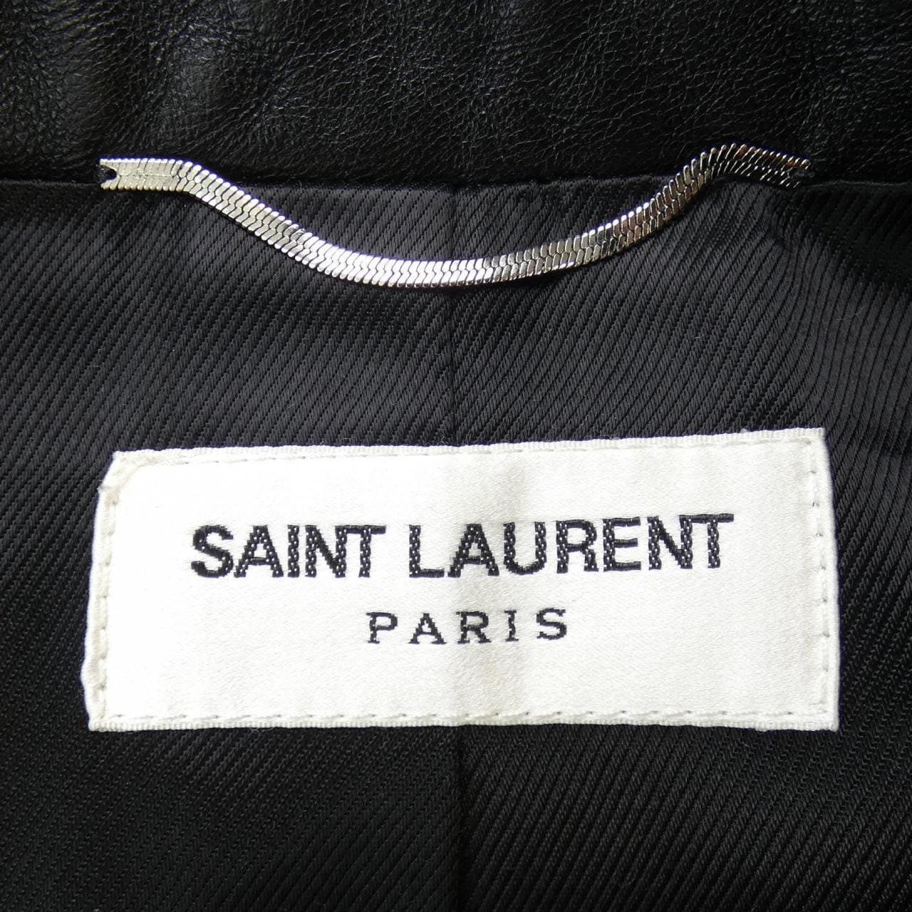 SAINT LAURENT SAINT LAURENT 皮革大衣