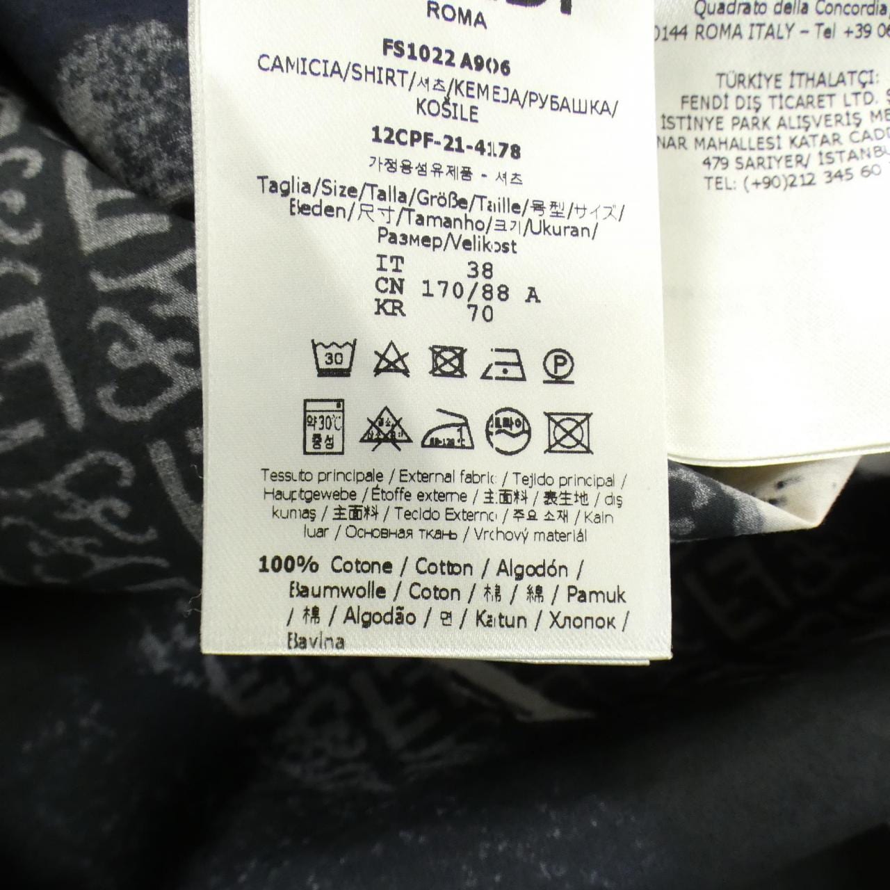 フェンディ FENDI FS1022 A9O6 S／Sシャツ