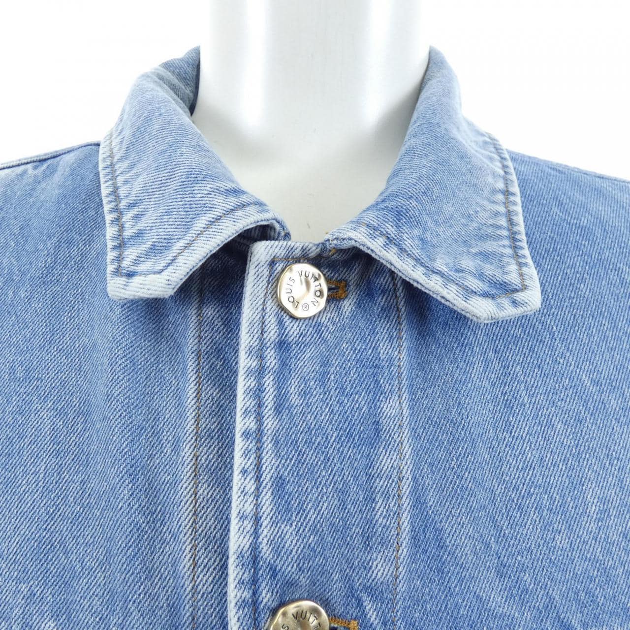 ルイヴィトン LOUIS VUITTON HGA73WLVP デニムジャケット