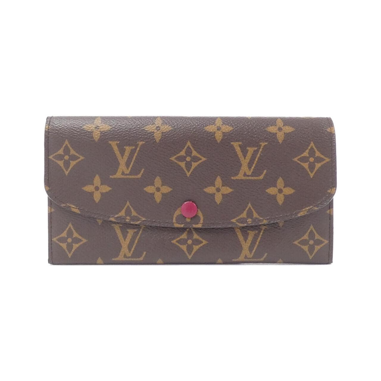 LOUIS VUITTON Monogram Portefeuille Emily M60697 Wallet