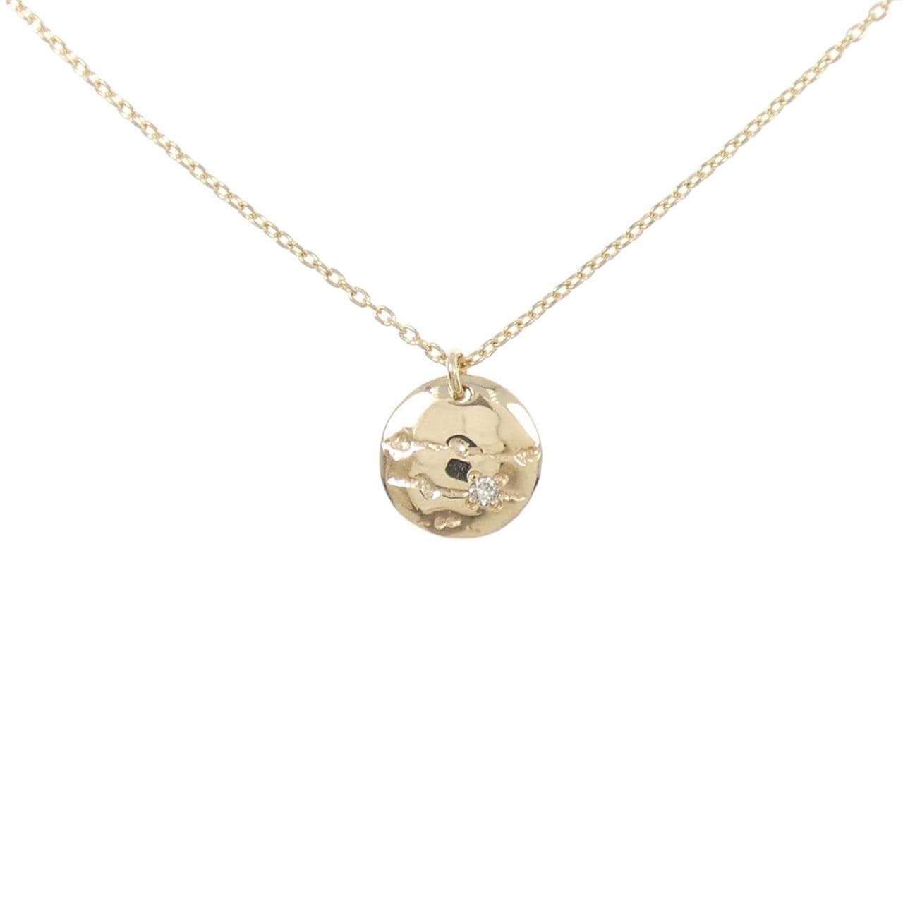 アガット ダイヤモンド ネックレス 0.08CT