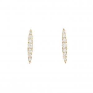 【リメイク】K18YG ダイヤモンド ピアス 0.30CT