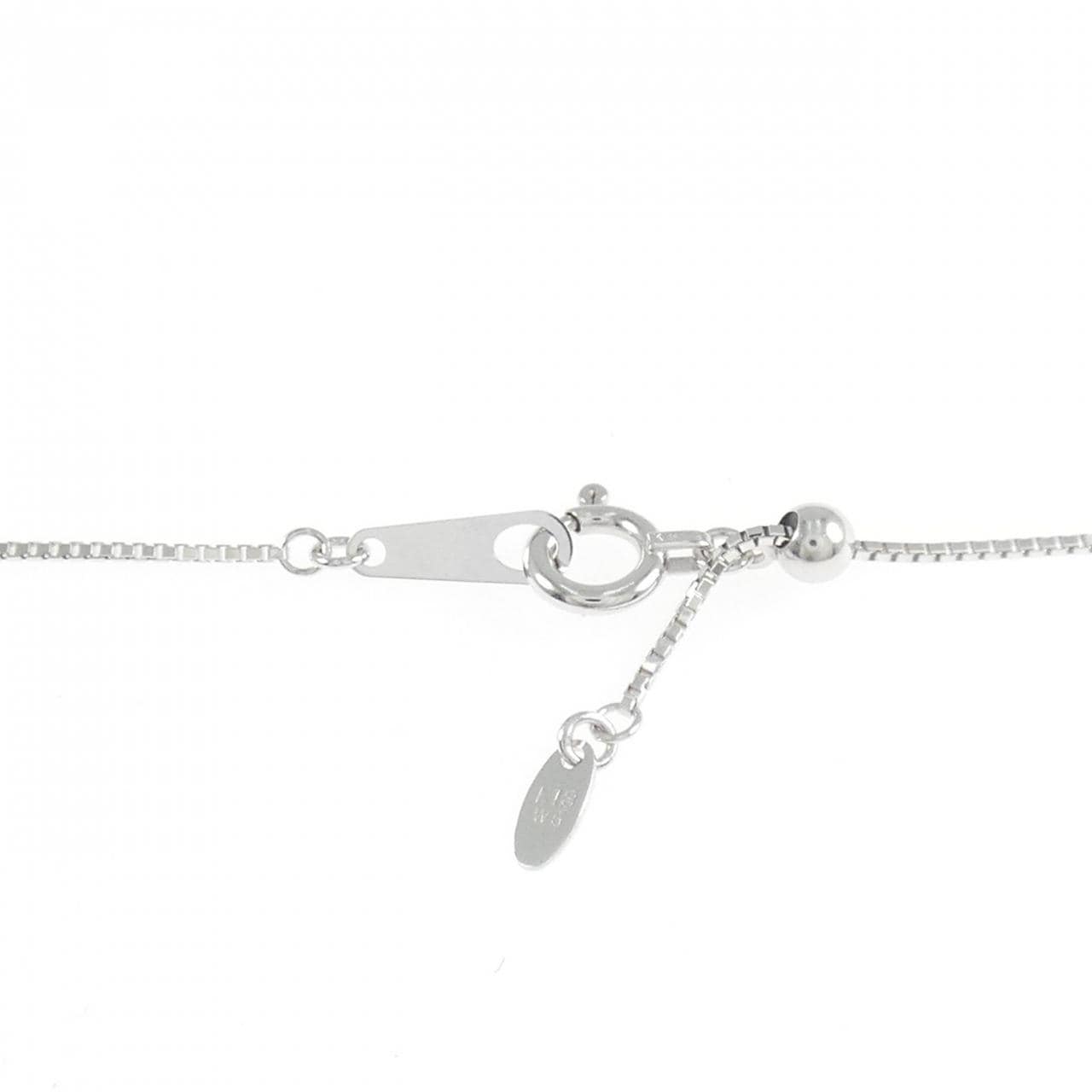 K18WG 黒蝶パール ネックレス 11.1mm