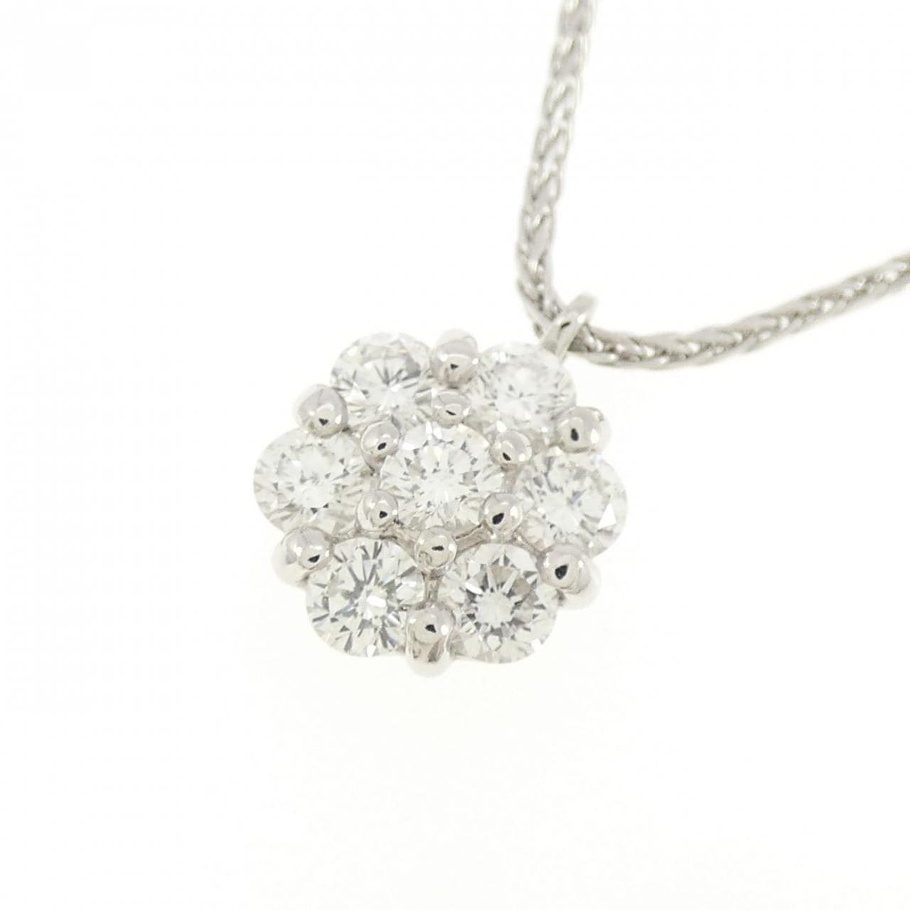 PT900/PT850 ダイヤモンド ネックレス 0.71CT