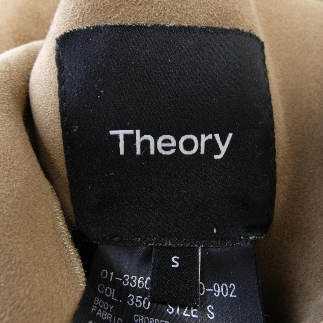 理论theory 01-3360801羊皮外套