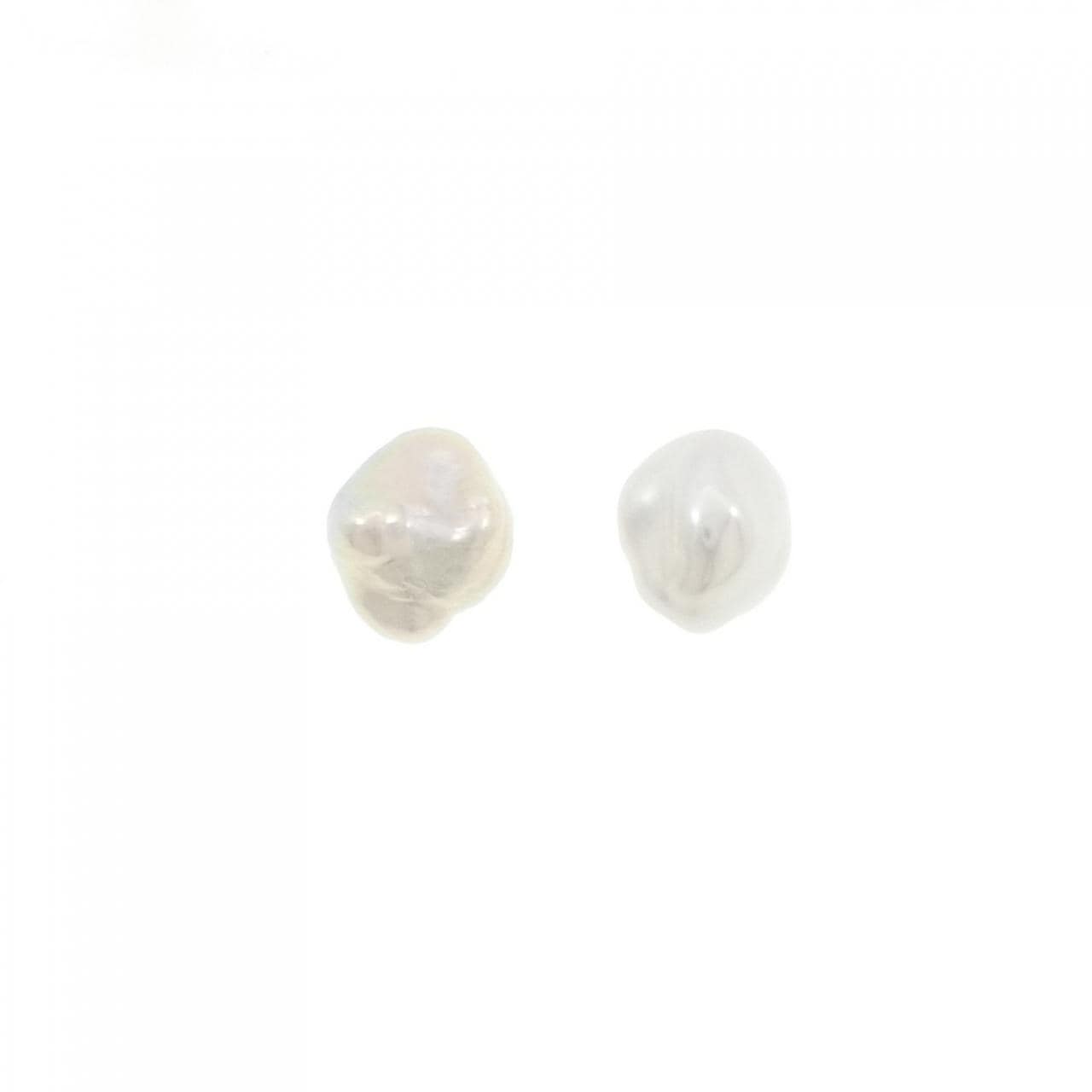 K18YG 淡水パール ピアス