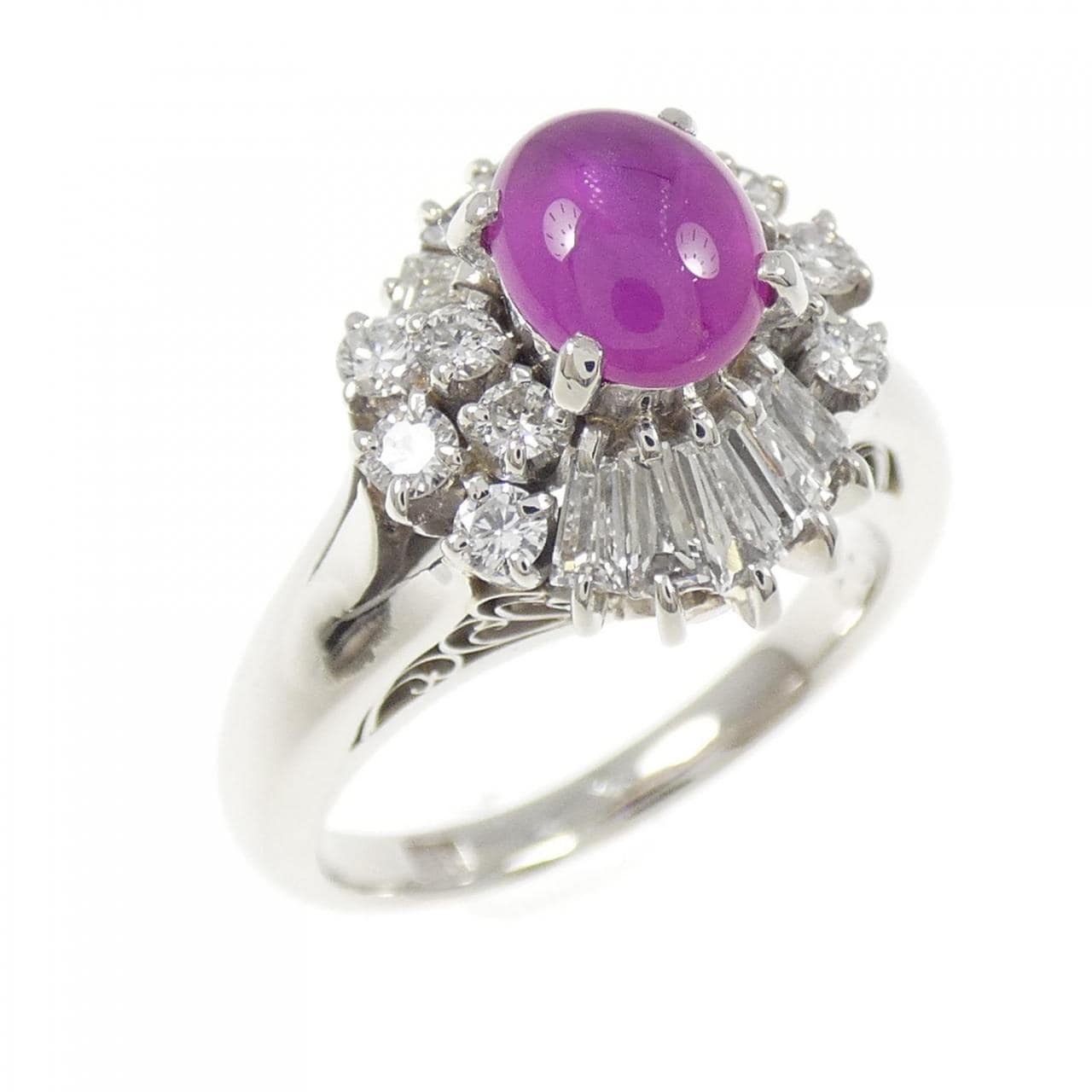 PM スタールビー リング 1.00CT