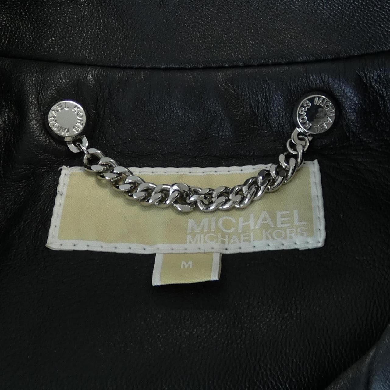 マイケルコース MICHAEL KORS レザーライダースジャケット