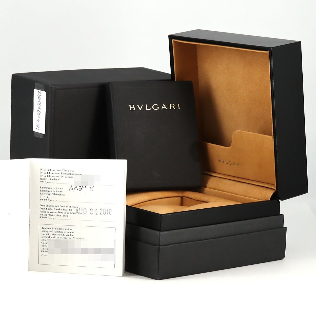 ブルガリ アショーマ AA39S/AA39C14SSD SS クォーツ