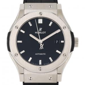 ウブロ クラシックフュージョンチタニウムブラックシャイニー 542.NX.1270.LR TI 自動巻