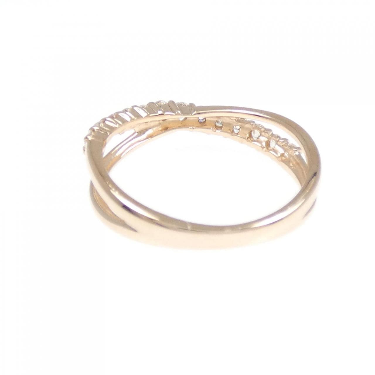 K18PG ダイヤモンド リング 0.32CT