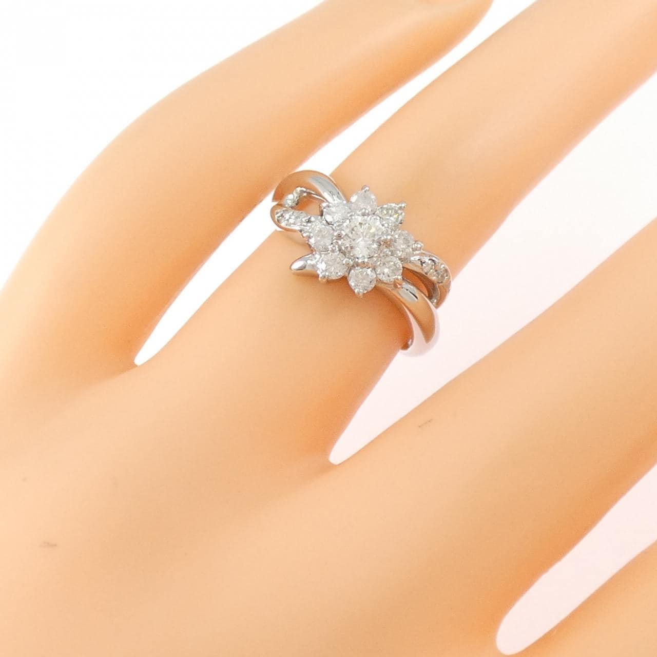 PT900 ダイヤモンド リング 0.50CT