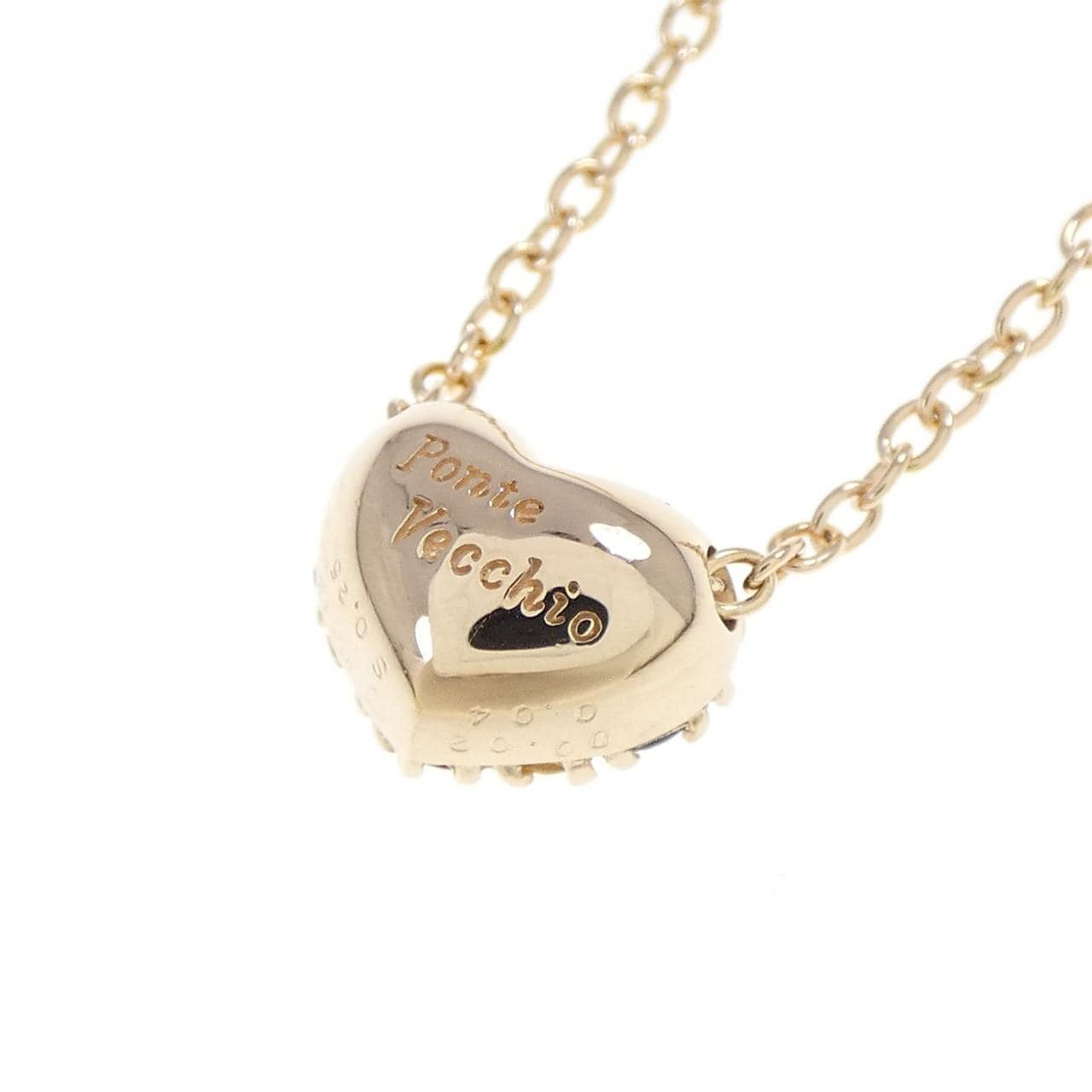 ポンテヴェキオ サファイヤ ネックレス 0.25CT