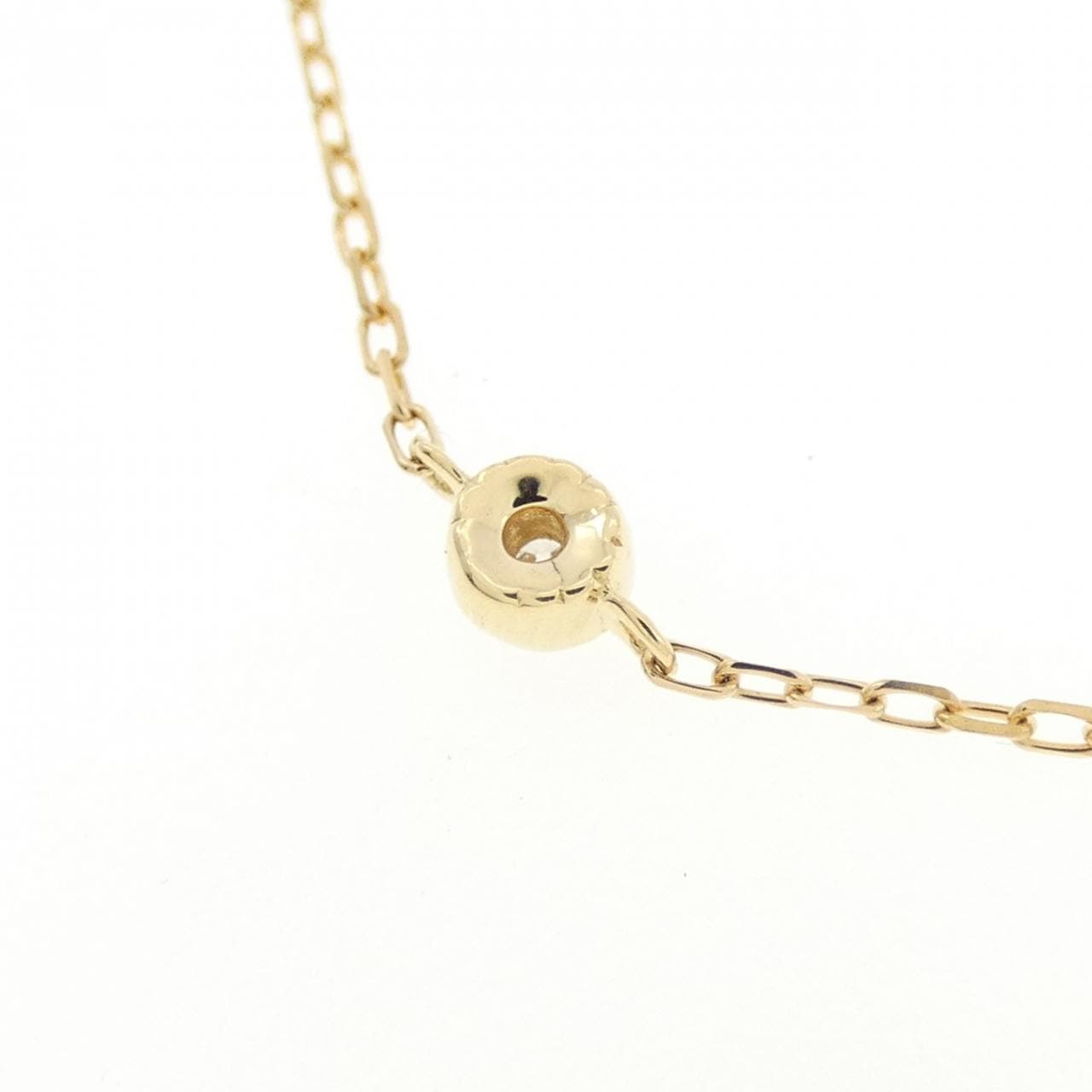 K18YG ダイヤモンド ネックレス 0.06CT