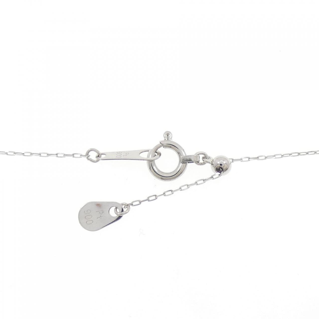 PT900 トルマリン ネックレス 0.01CT