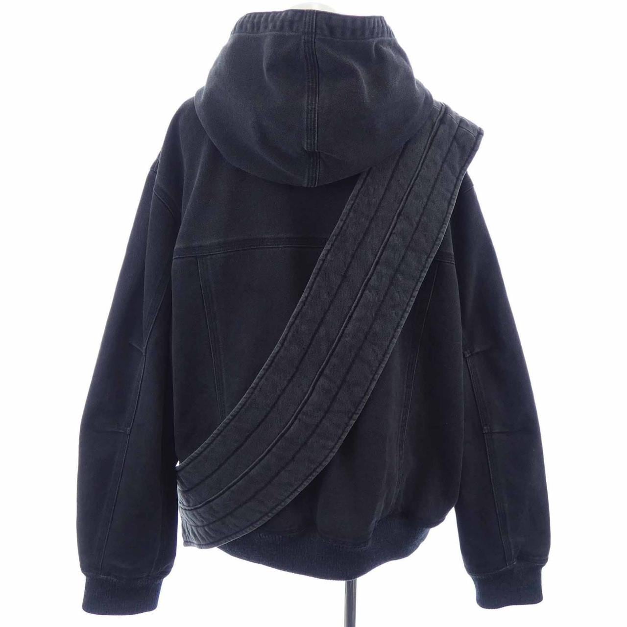 ルイヴィトン LOUIS VUITTON ジップスローデニムフーディウィズサッシュアンドパッチ HHA61WRDH ブルゾン