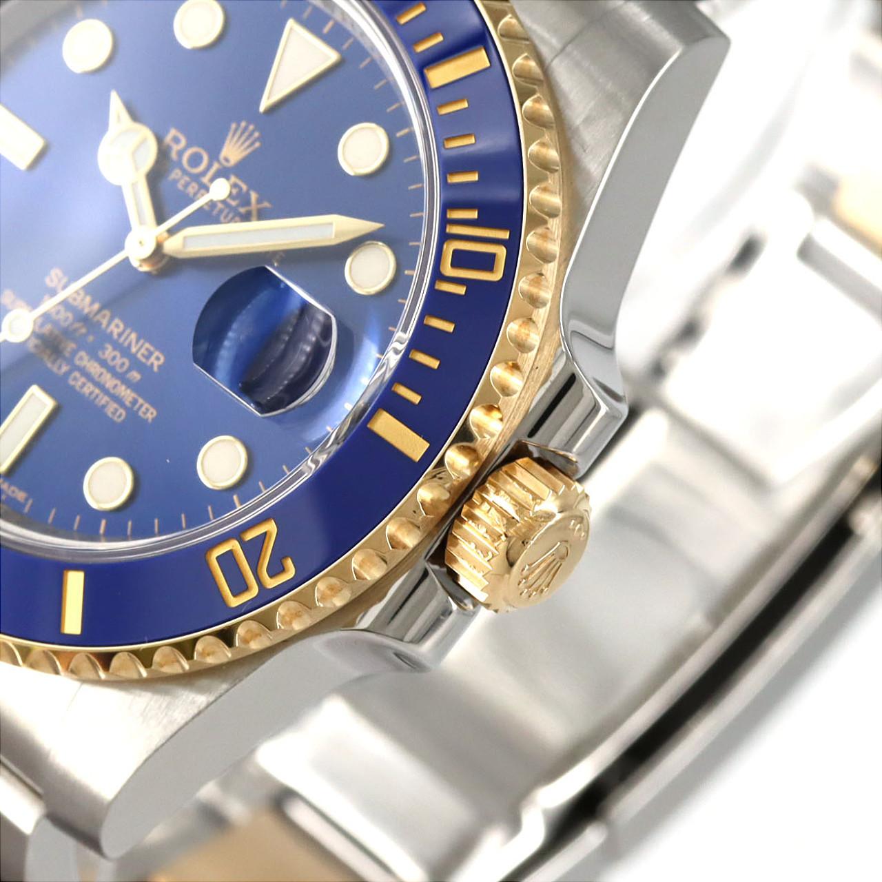 ロレックス サブマリーナーデイト 116613LB SSxYG 自動巻 ランダム番