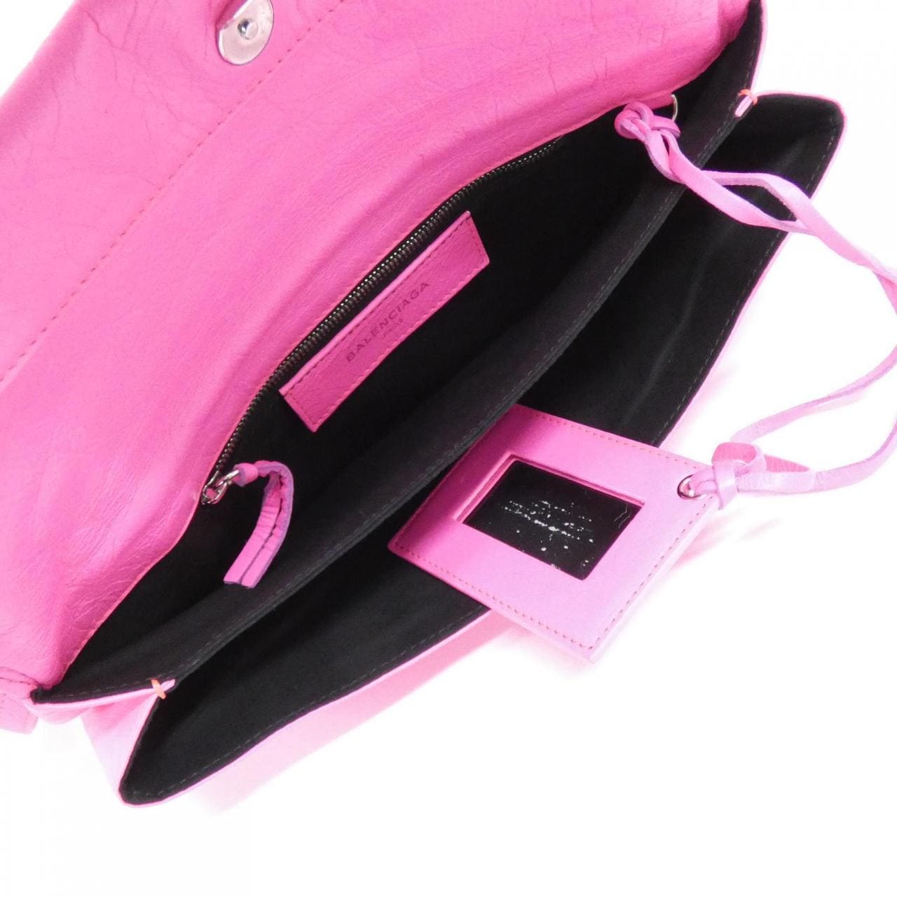 バレンシアガ クラシック シルバー エンベロープ ストラップ 438768 DLO0N ショルダーバッグ