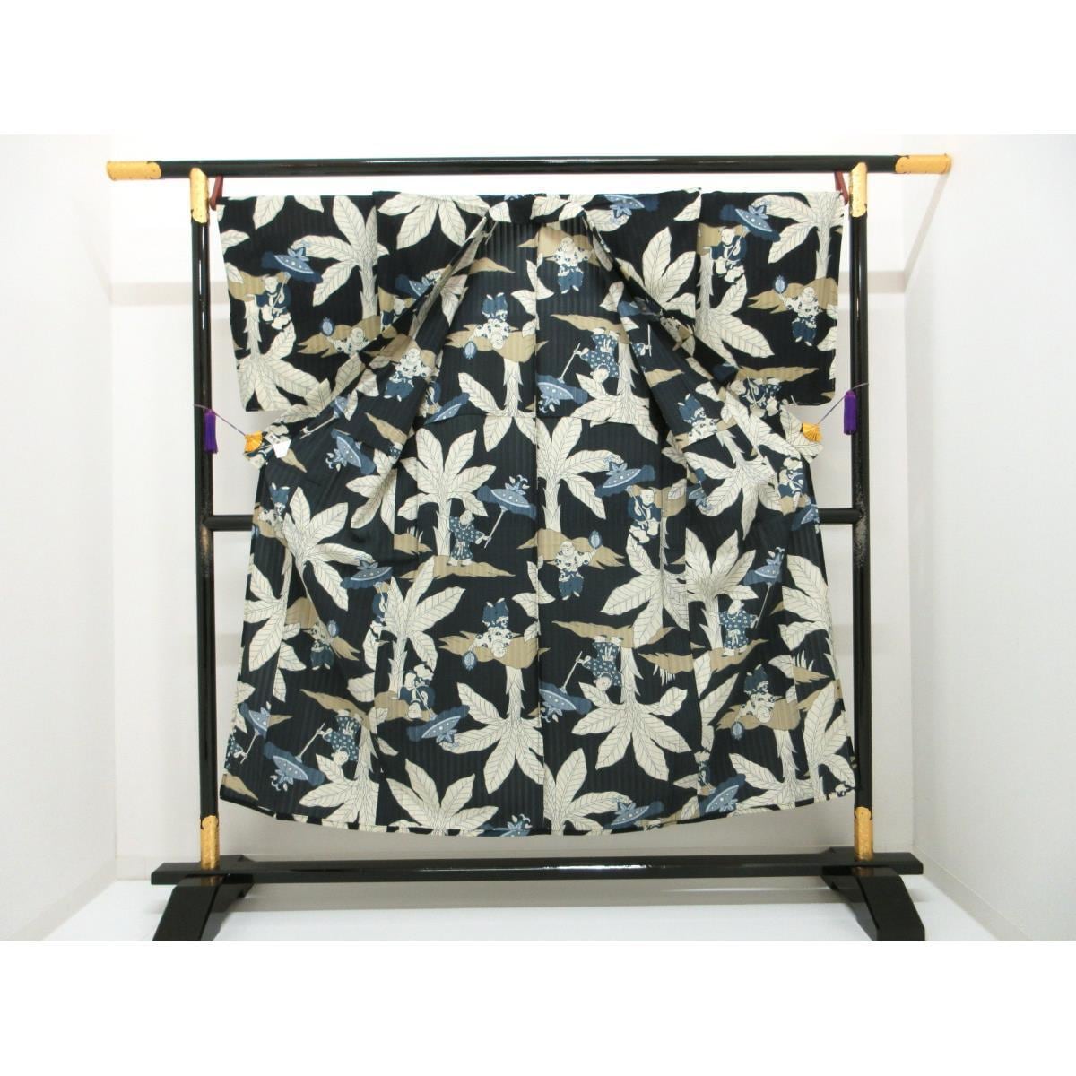 【未使用品】男ゆかた　撫松庵