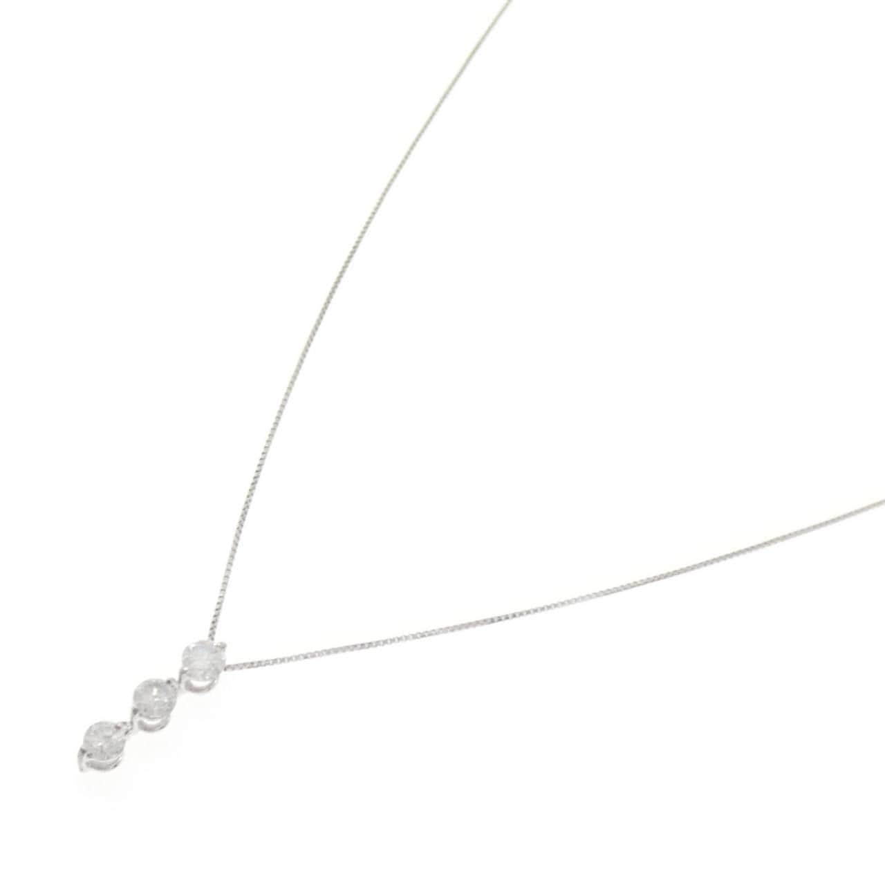 PT900/PT850 ダイヤモンド ネックレス 0.50CT
