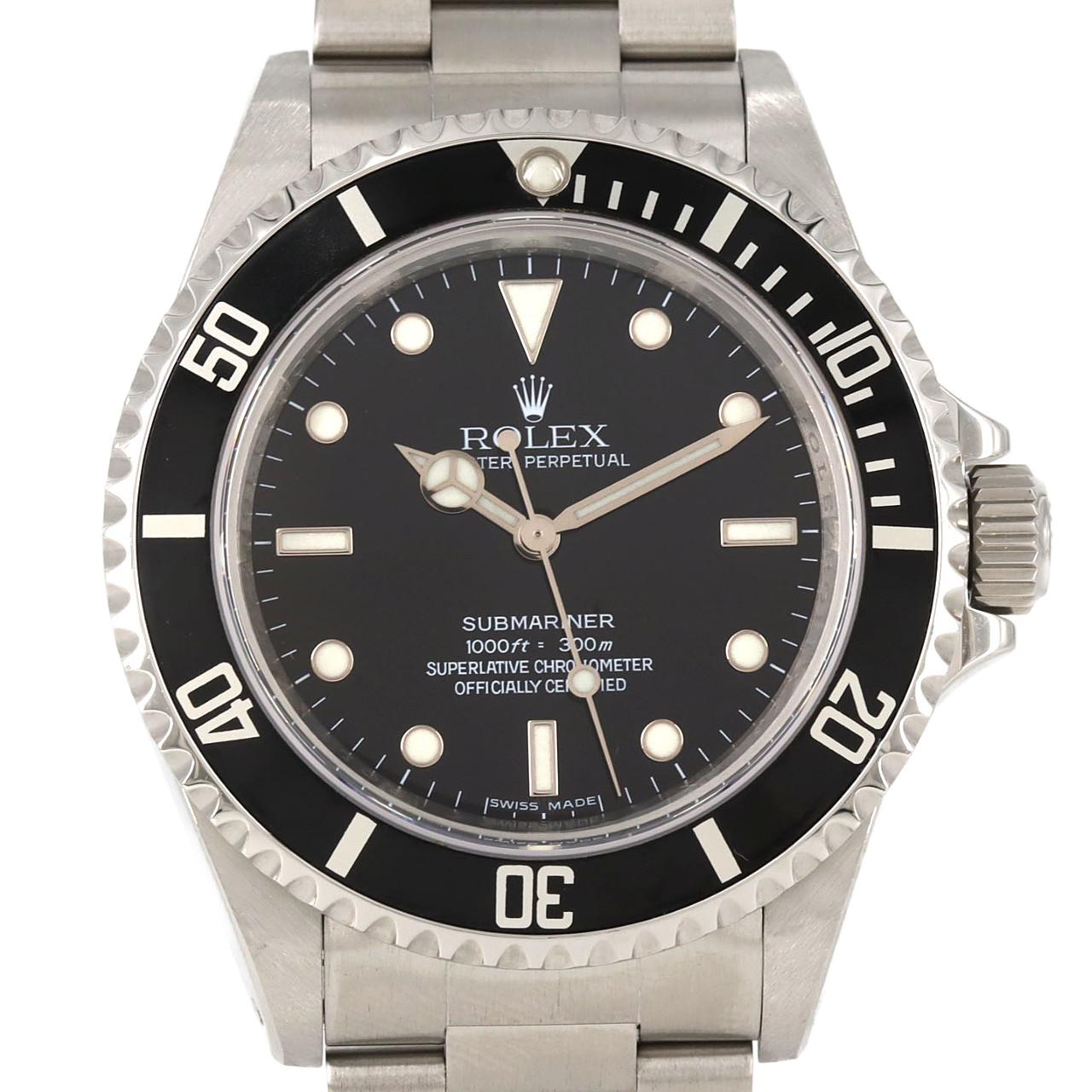 ロレックス サブマリーナーノンデイト 14060M SS 自動巻 V番