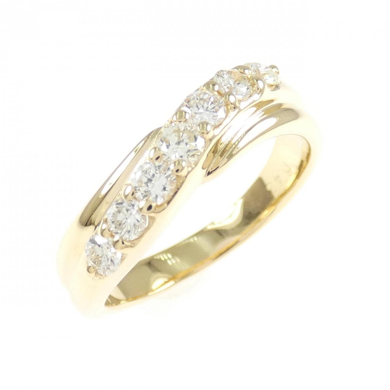 K18YG ダイヤモンド リング 0.43CT