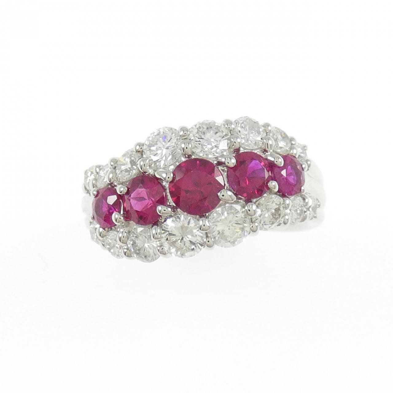 PT900 ルビー リング 1.10CT