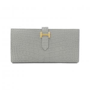 HERMES bifold long wallet