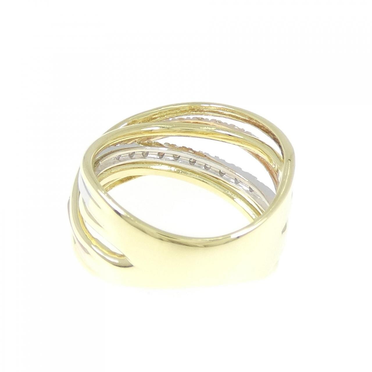 K18YG/PT/K18PG钻石0.30CT