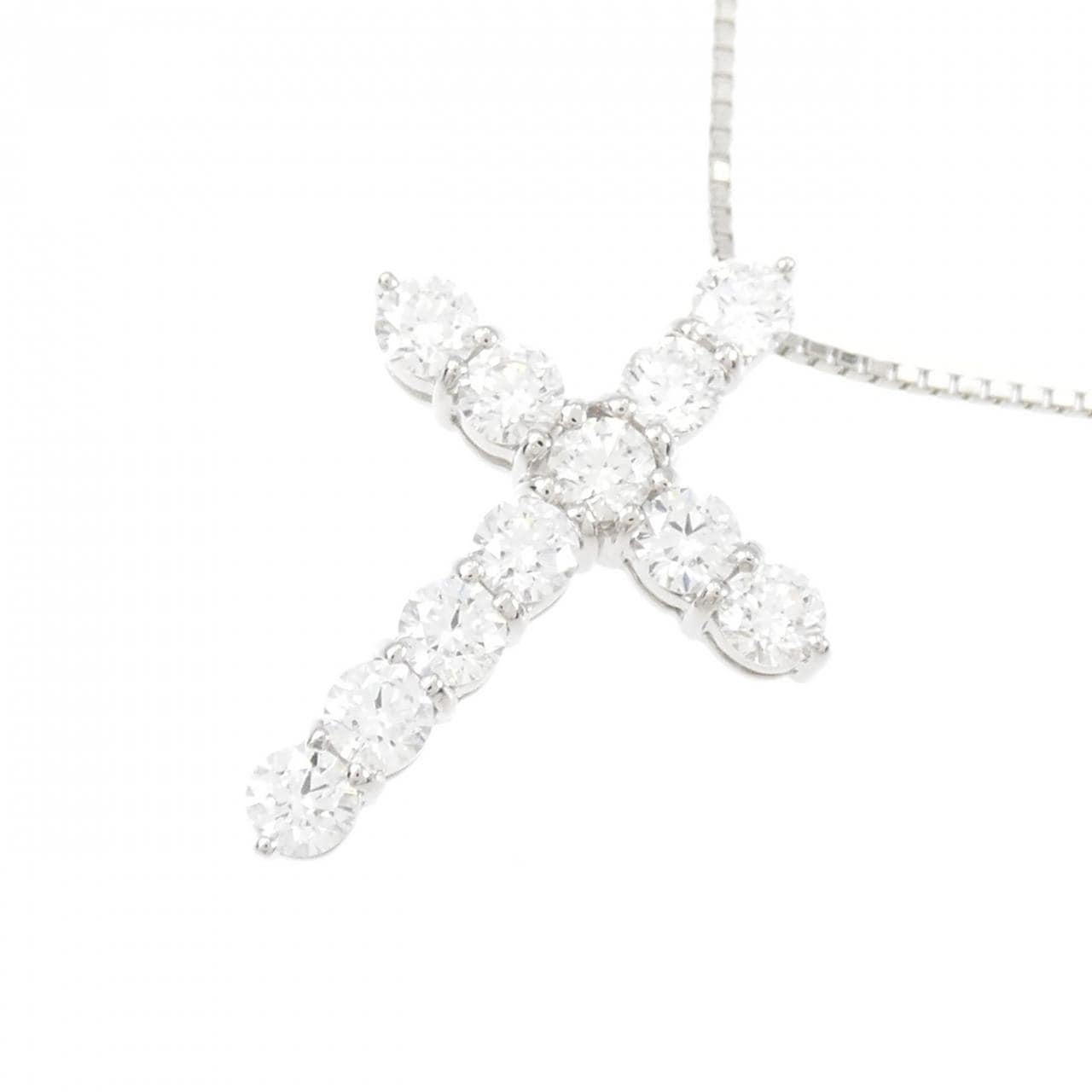 [BRAND NEW] PT900/PT850 Diamond Necklace 1.000CT E VVS1-SI1 EXT-GOOD