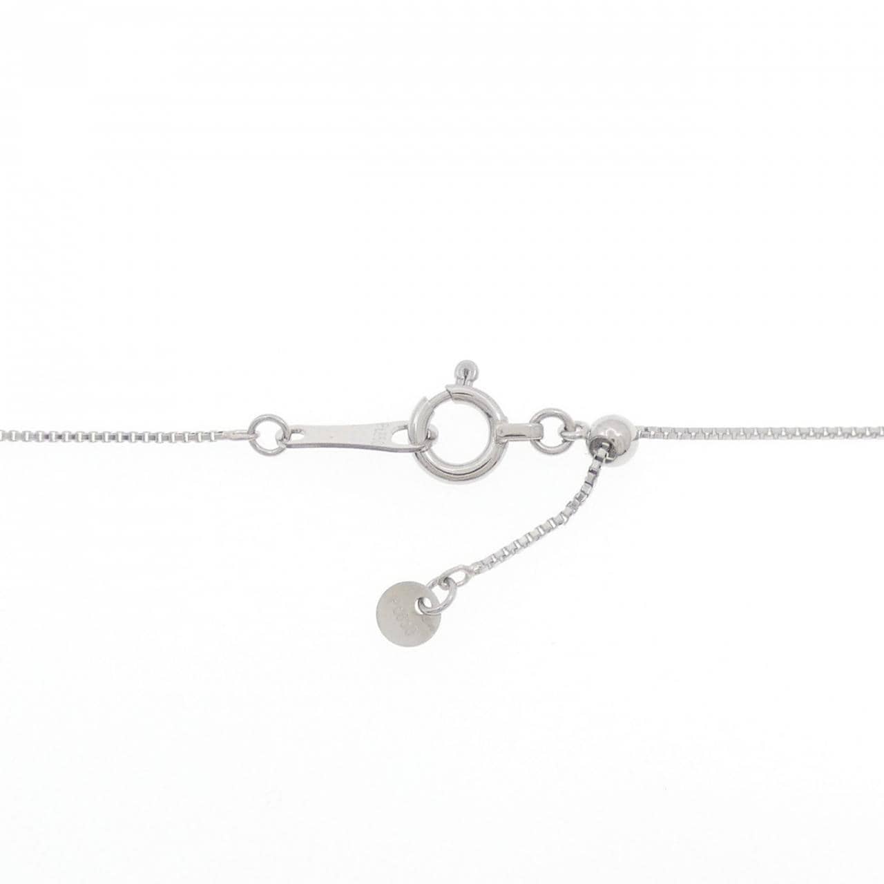 PT900/PT850 ダイヤモンド ネックレス 0.06CT