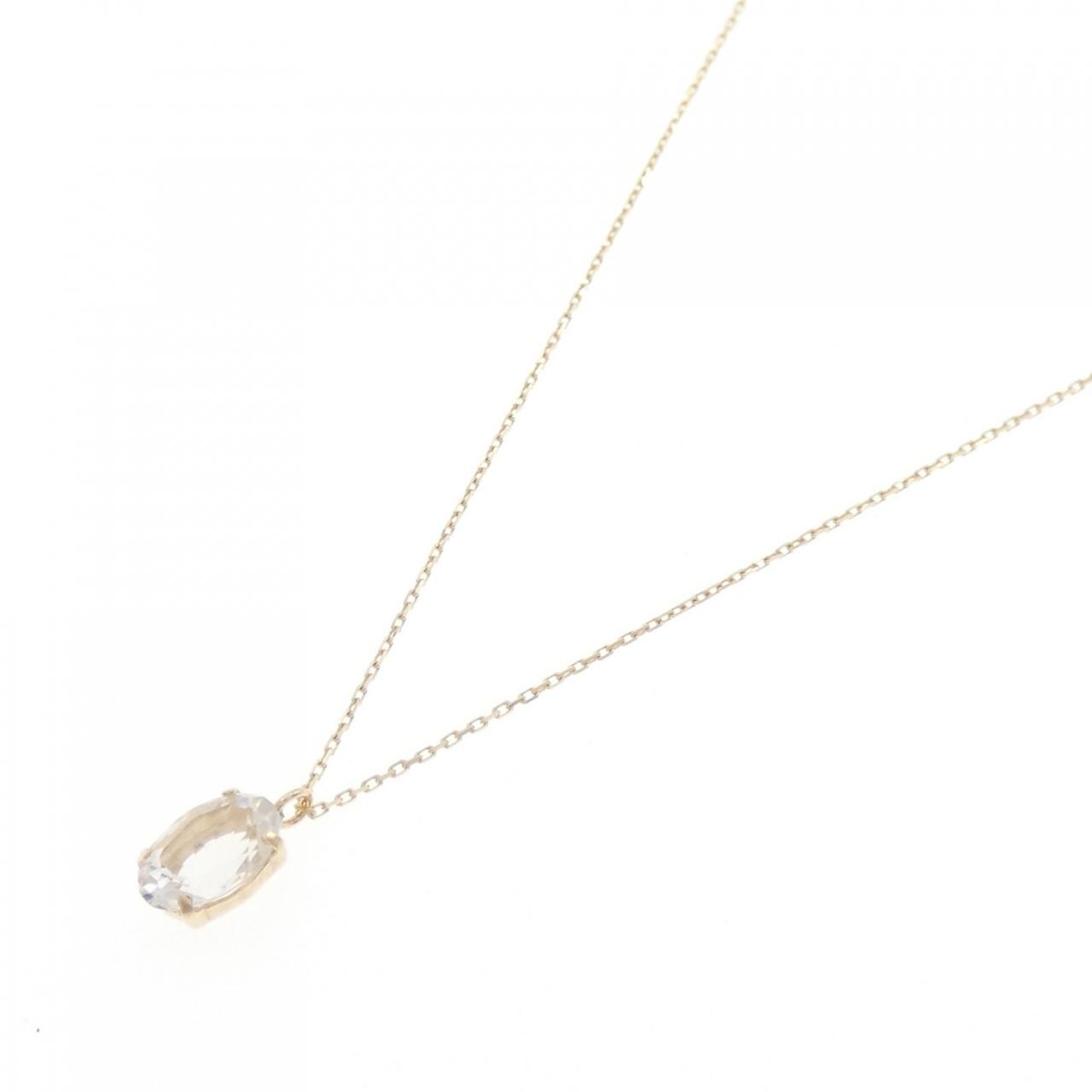 [BRAND NEW] K10YG Labradorite Necklace