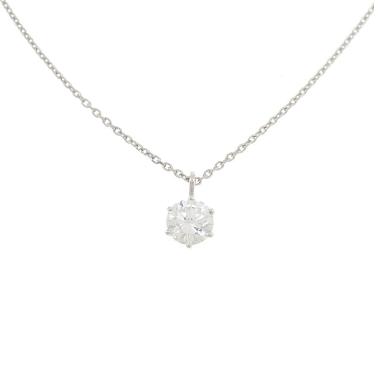 PT900/PT850 ダイヤモンド ネックレス 1.022CT I SI1 VG