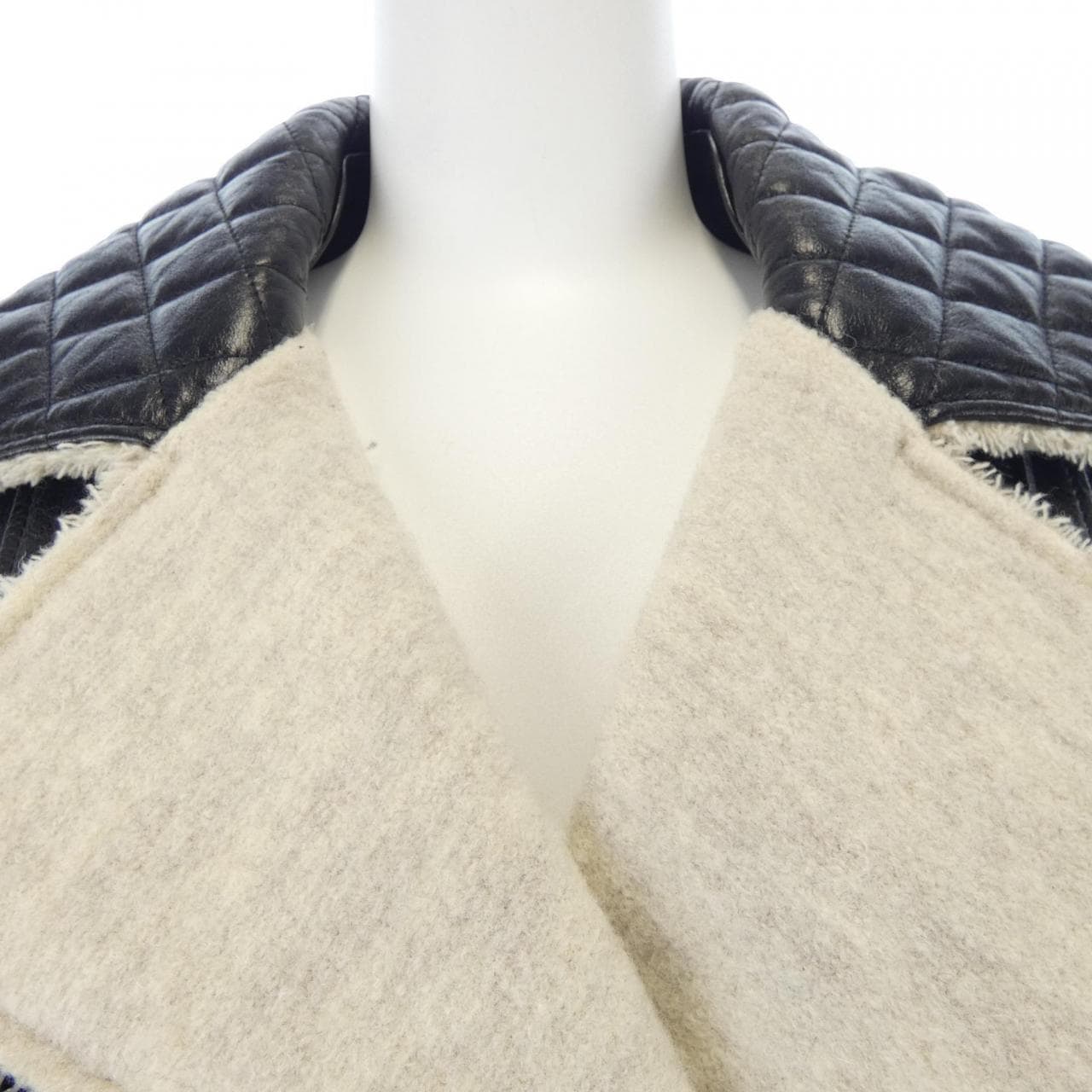 シャネル CHANEL P41842W04963 11A レザーライダースジャケット