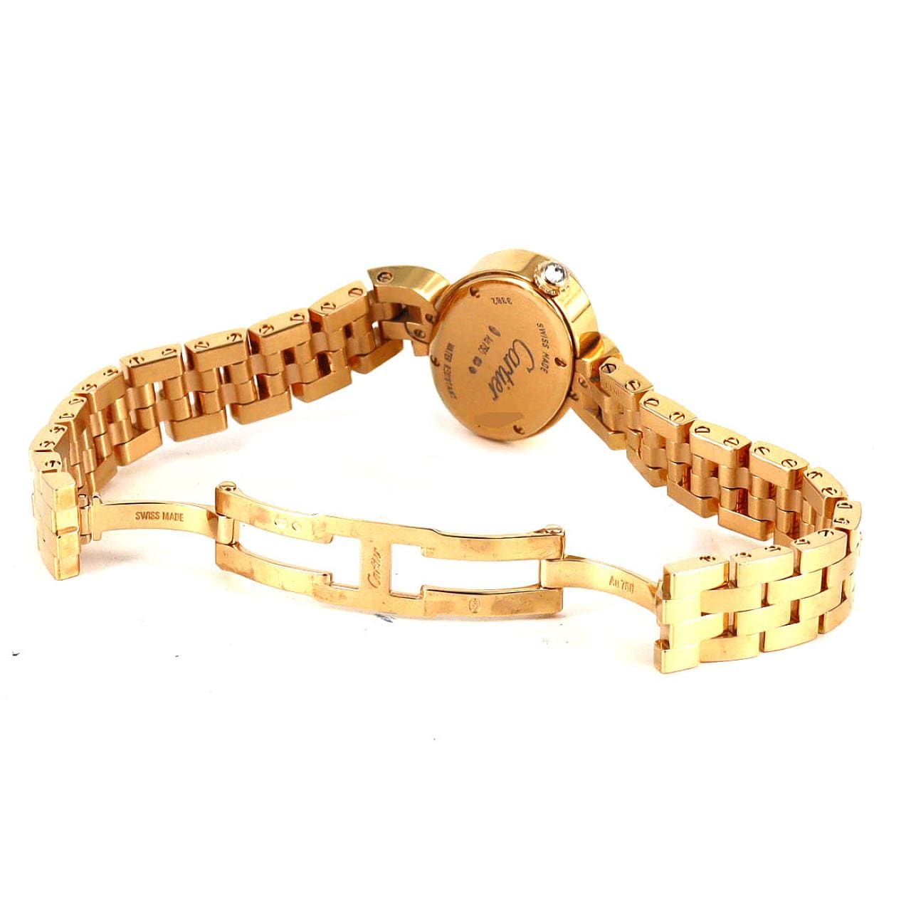 カルティエ デリスSM PG/D WG800003 PG･RG クォーツ