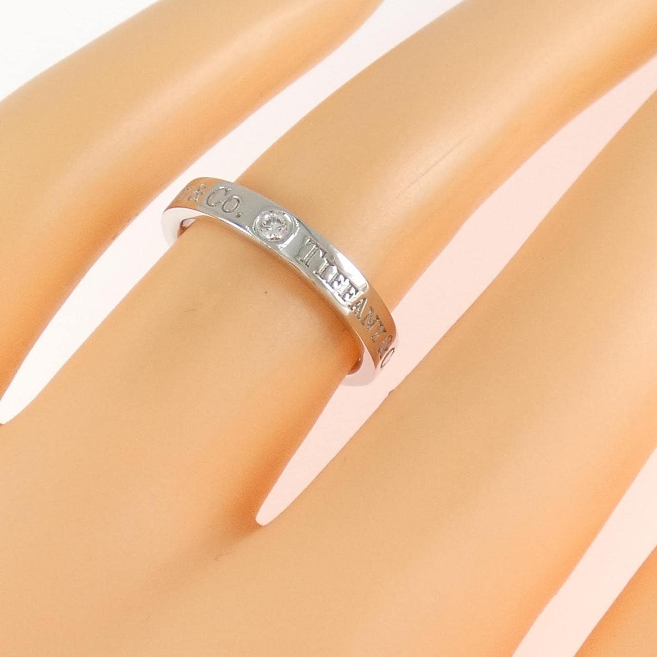 ティファニー フラット 3P リング