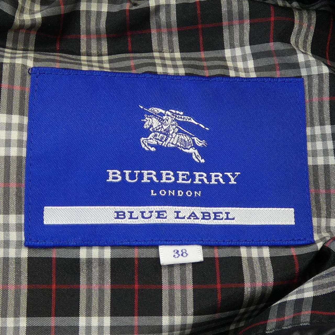 バーバリーブルーレーベル BURBERRY BLUE LABEL ダウンジャケット