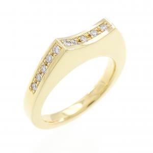 K18YG ダイヤモンド リング 0.15CT