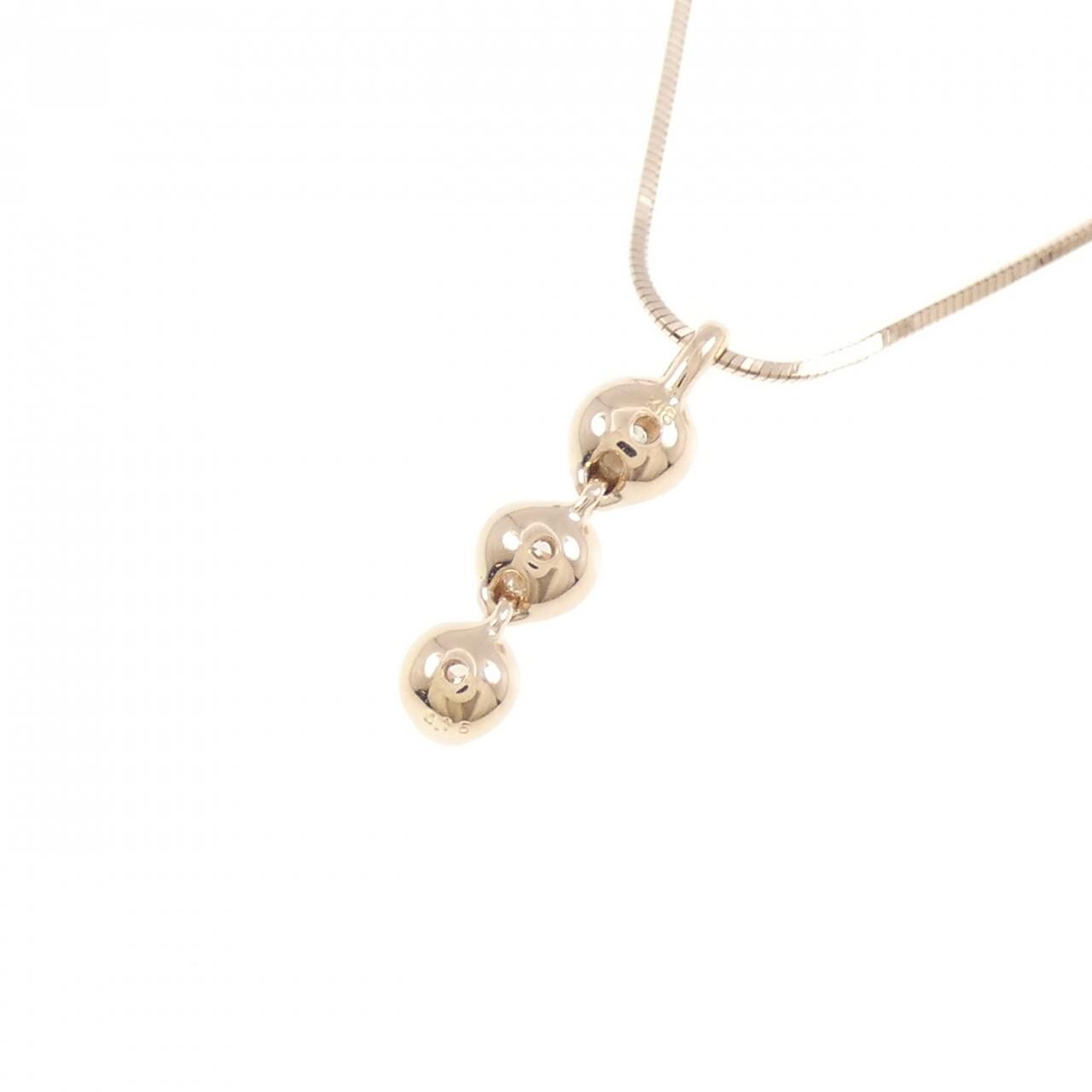 トリロジー ダイヤモンド ネックレス 0.15CT