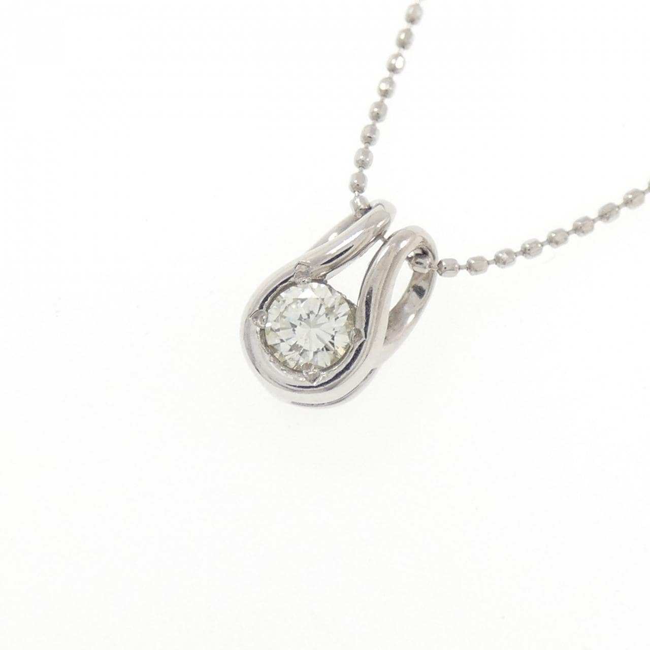 PT900/PT850 ダイヤモンド ネックレス 0.20CT