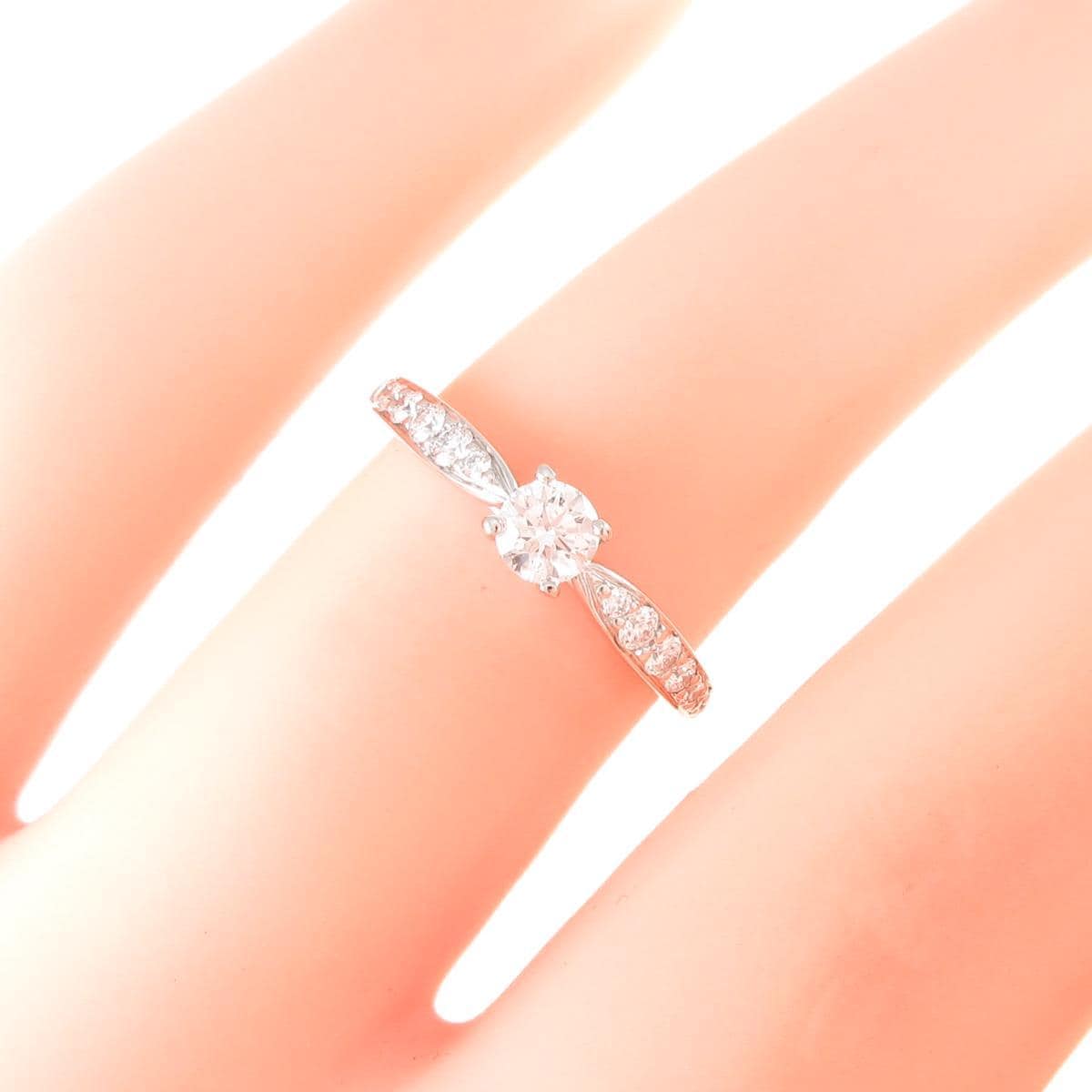 安い高評価 Tiffany & Co. - ティファニー ハーモニー 0.18ct