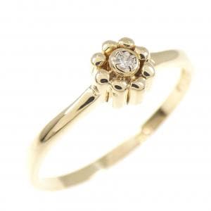 K18YG ダイヤモンド リング