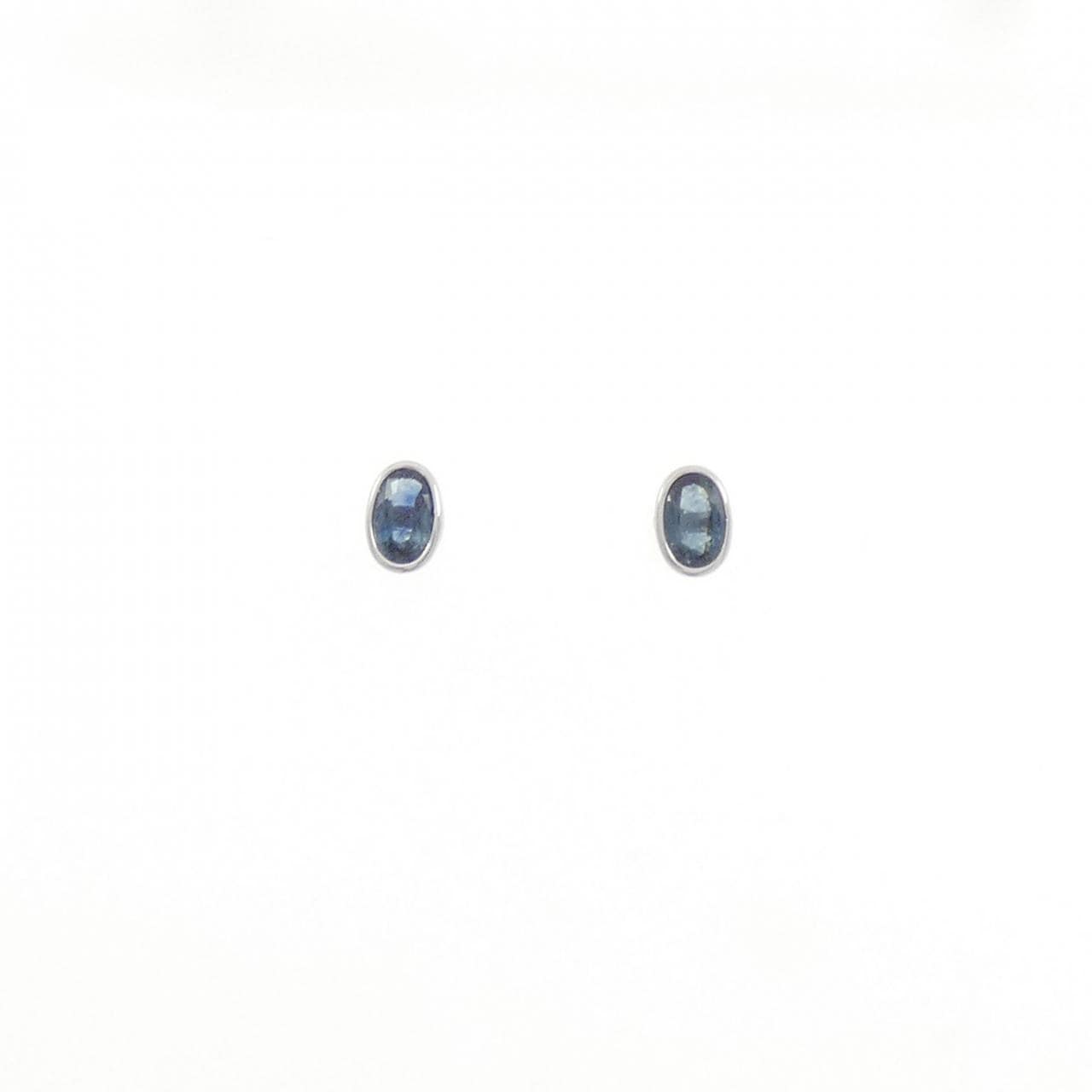K14WG サファイヤ ピアス