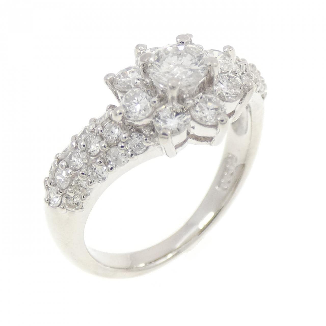 PT900 ダイヤモンド リング 1.03CT