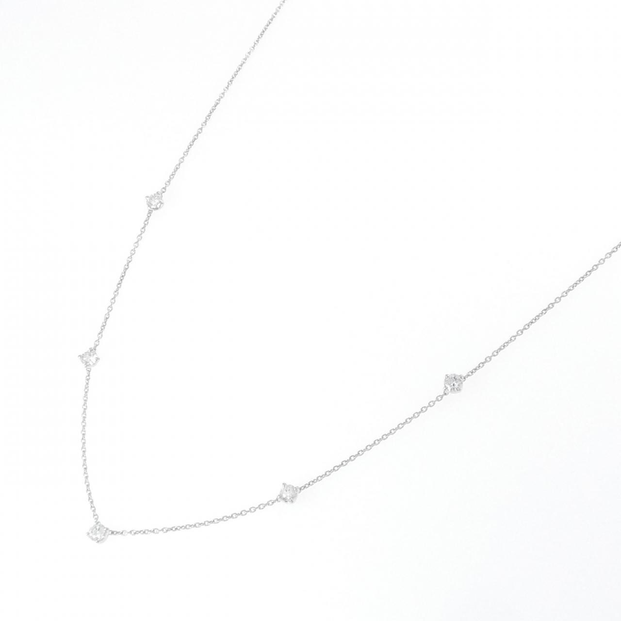 PT900/PT850 ダイヤモンド ネックレス 0.50CT