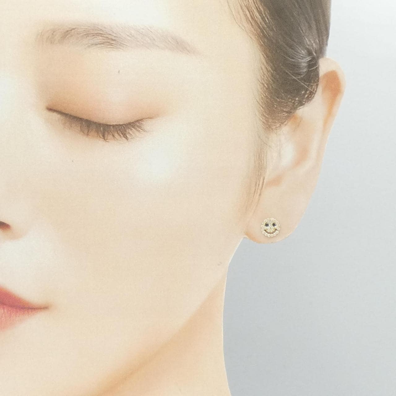 K18YG ダイヤモンド ピアス 0.26CT